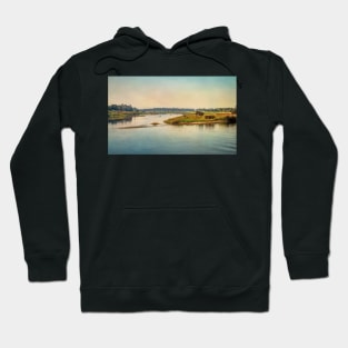 The River Nile Flowing Through Egypt Hoodie